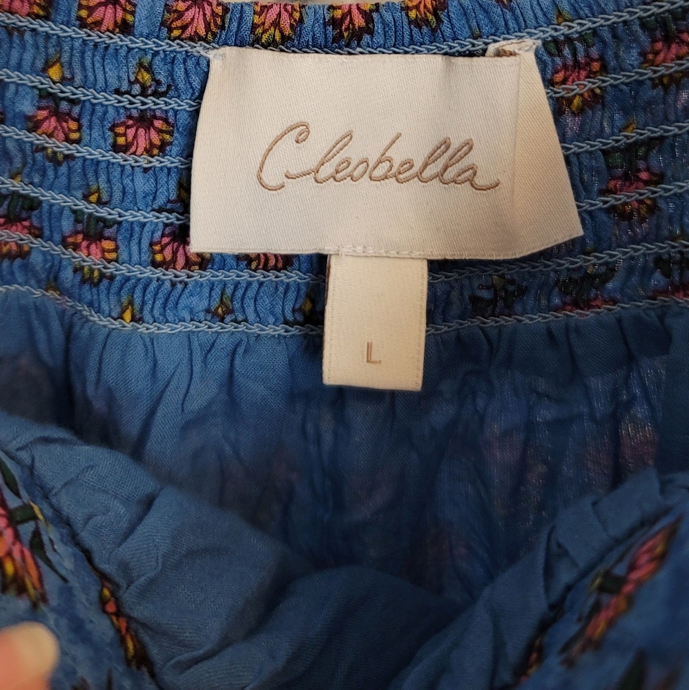 Cleobella India Floral Midi Dress In Lotus - Picture 5 of 13